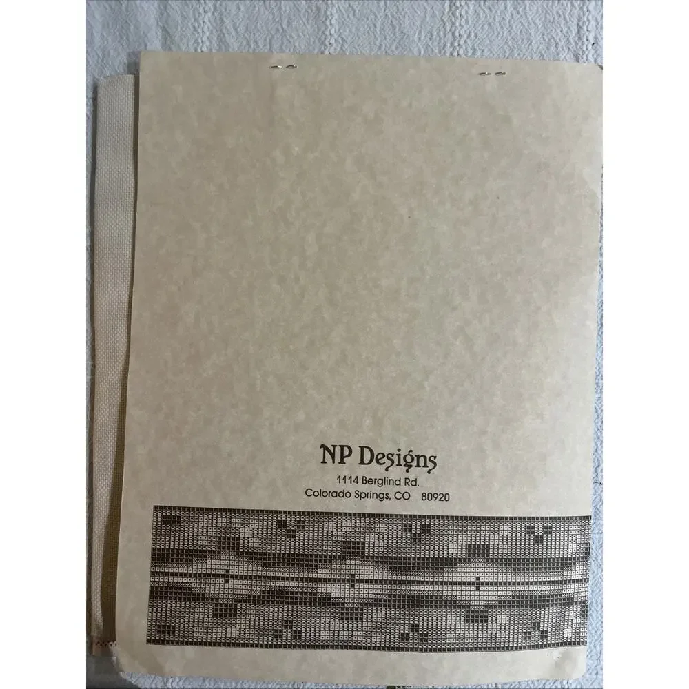NP Designs “Two Grey Hills” Navajo Weaving 2000 Counted Cross Stitch Kit